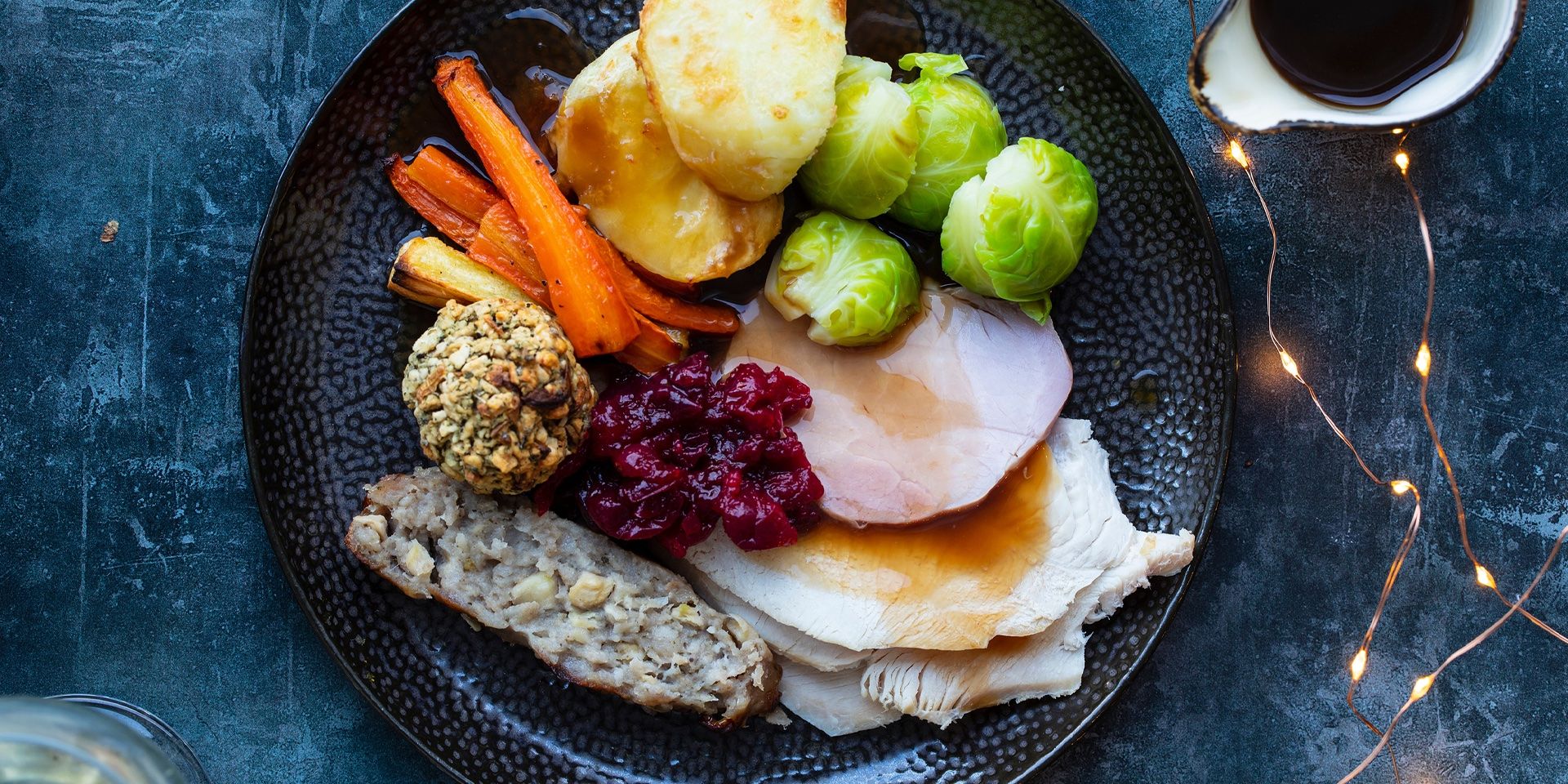 C turkey dinner